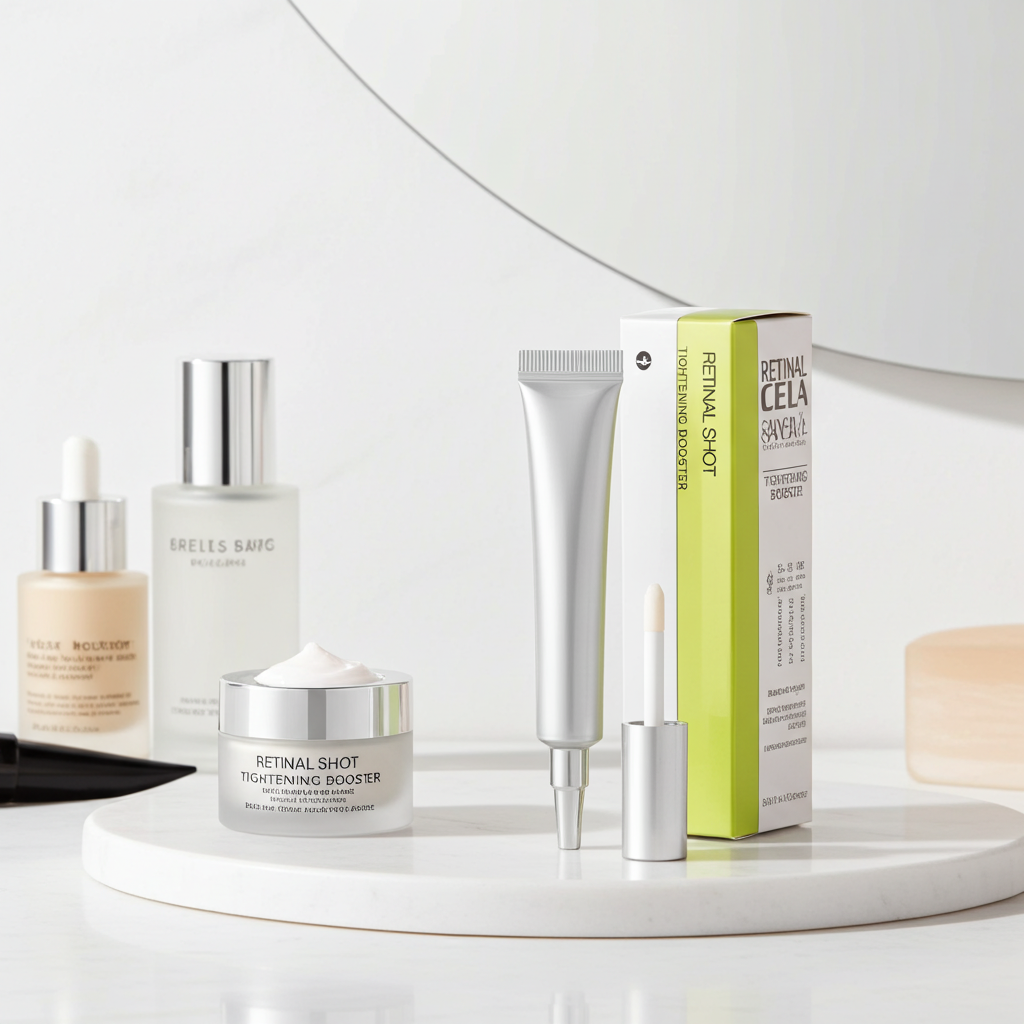 Korean Retinol Moisturizing Essence & Exfoliating Eye Cream