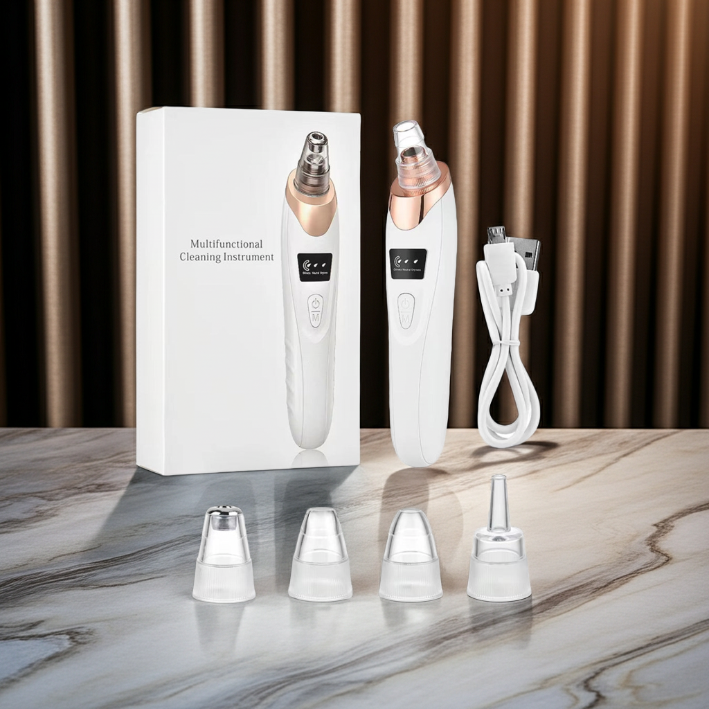 Electric Pore Cleaner & Blackhead Remover – Deep Cleansing Facial Vacuum Tool